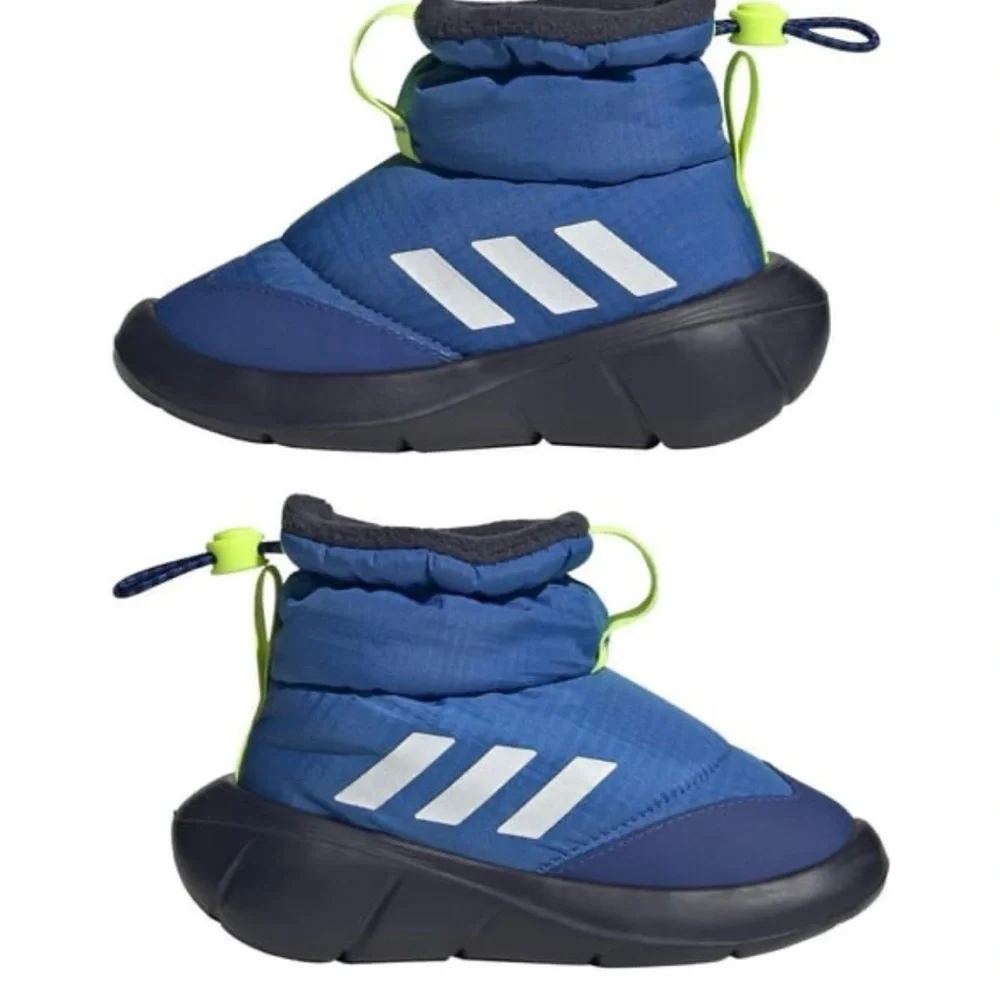 Adidas Monofit  Blue Slip-On Boots